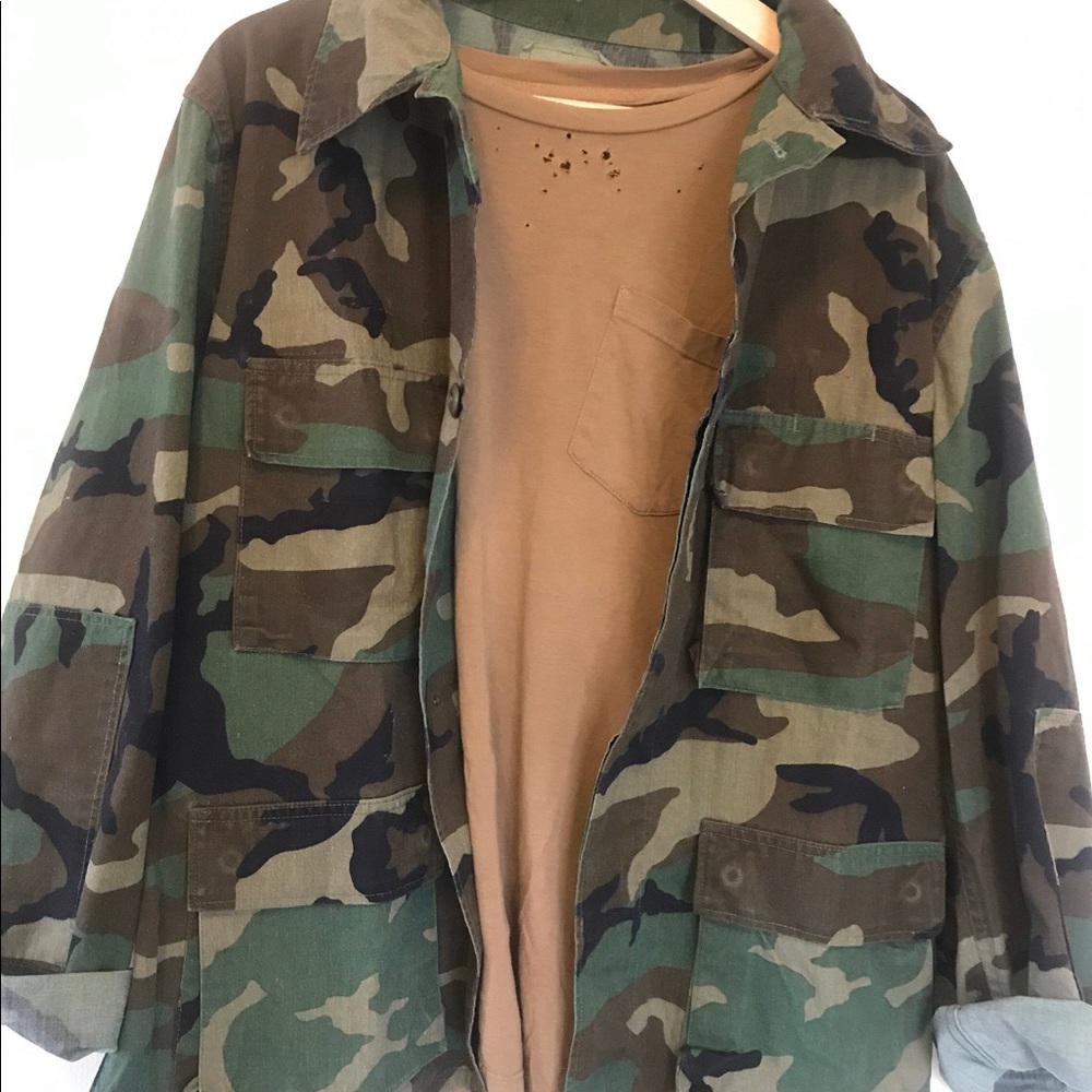 Real Camo Army Jacket